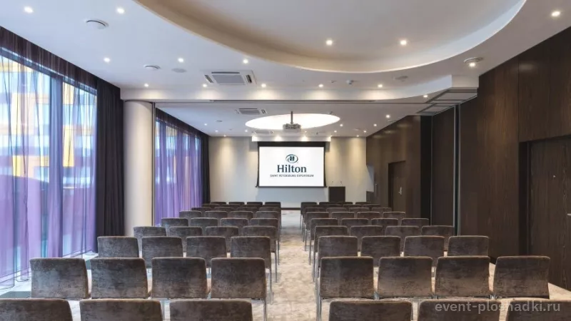 Hilton St. Petersburg ExpoForum — Конференц-зал 1+2 — конференц-зал в Санкт-Петербурге