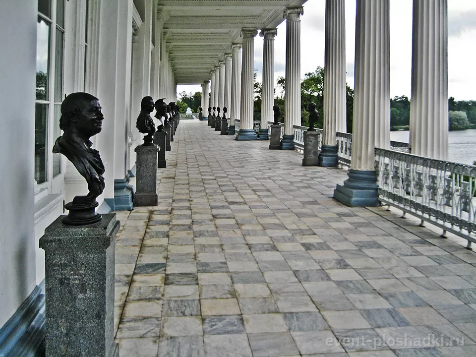 Камеронова галерея — историческая площадка в Санкт-Петербурге — фото 4