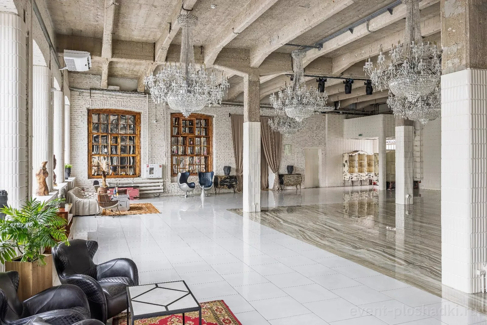 LOFT HALL #1 — Royal Blanc — лофт в Москве — фото 4