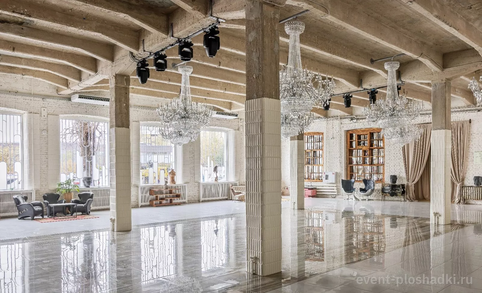 LOFT HALL #1 — Royal Blanc — лофт в Москве — фото 5