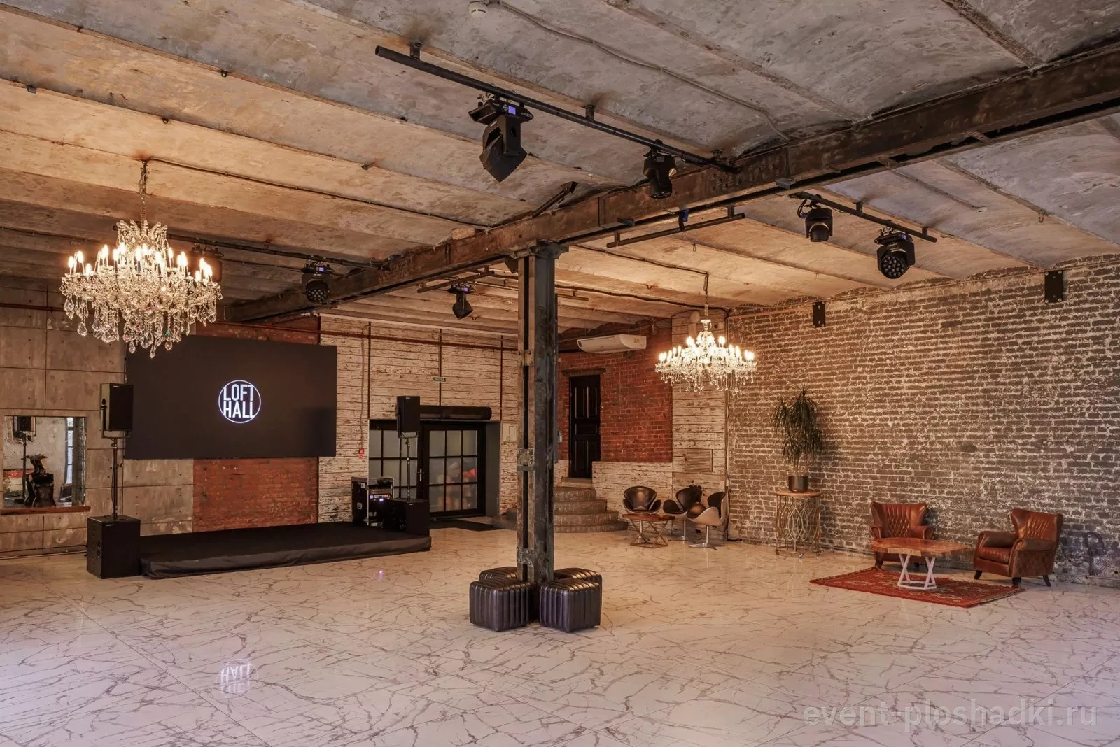 LOFT HALL #2 — Backyard — лофт в Москве — фото 6