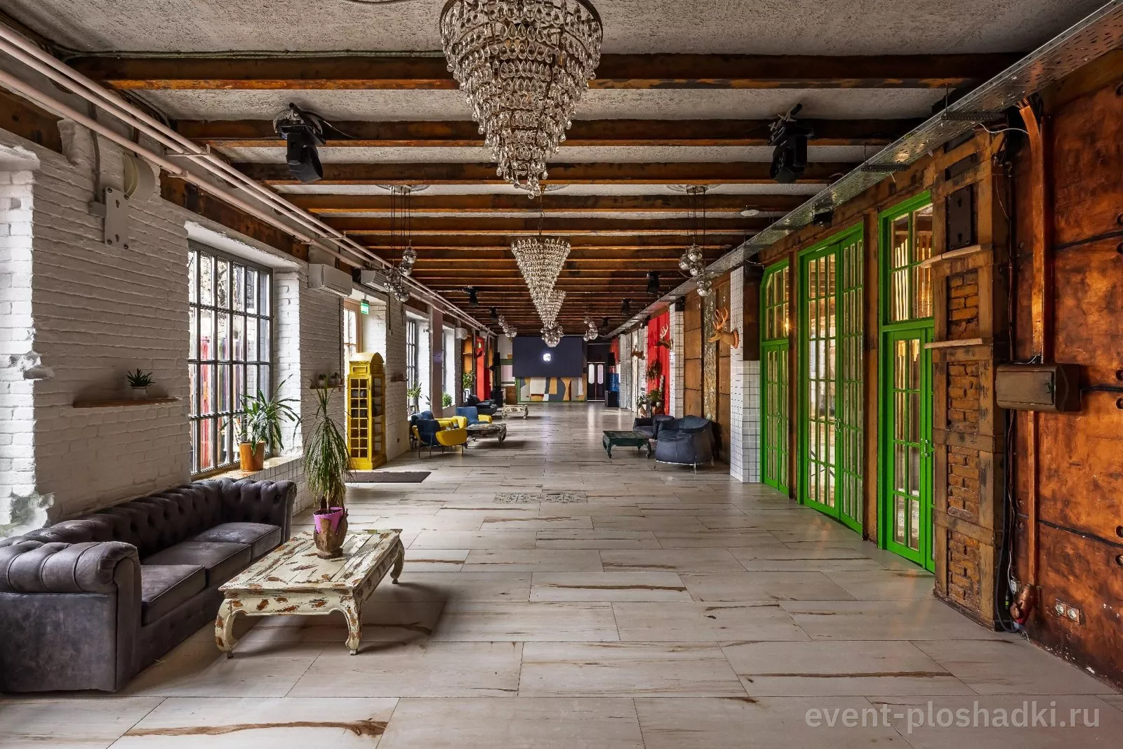 LOFT HALL #4 — Long Hall — лофт в Москве — фото 3