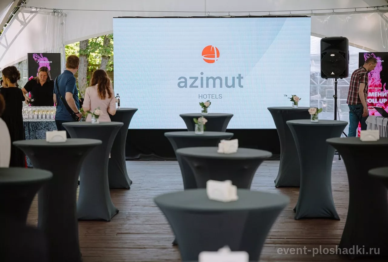 AZIMUT Репино — Летний шатёр — летняя площадка в Санкт-Петербурге — фото 7