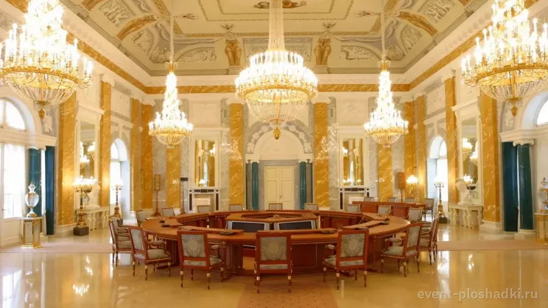 Константиновский дворец — Мраморный зал — историческая площадка в Санкт-Петербурге — фото 4