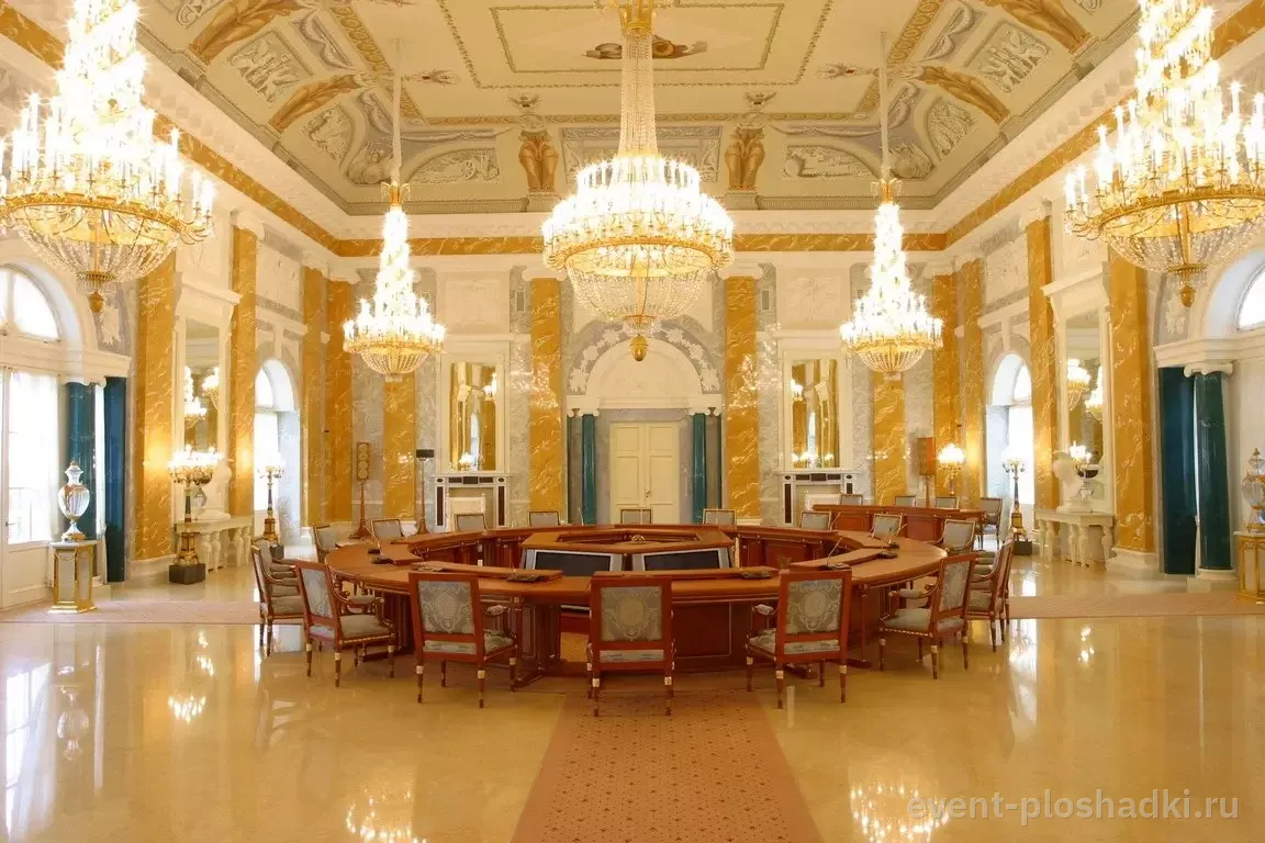 Константиновский дворец — Мраморный зал — историческая площадка в Санкт-Петербурге — фото 4
