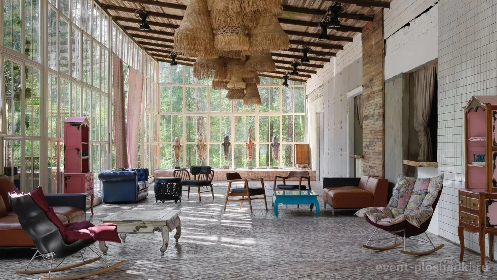 LOFT HALL THE BIRCH — Blackwood House — загородная площадка в Москве — фото 6