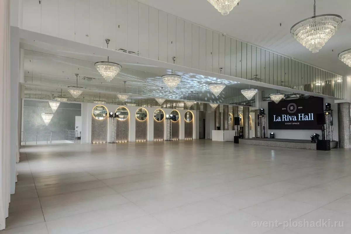 La Riva Hall — Зал Crystal — банкетный зал в Москве — фото 3