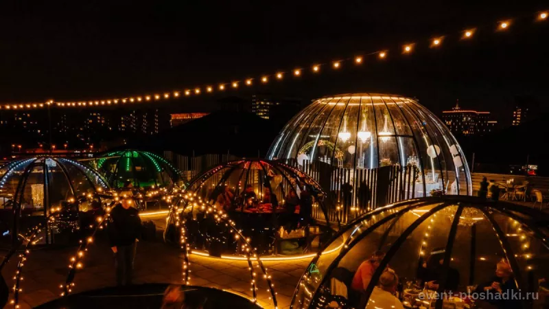 Igloobar VIP беседка — банкетный зал в Москве — фото 3