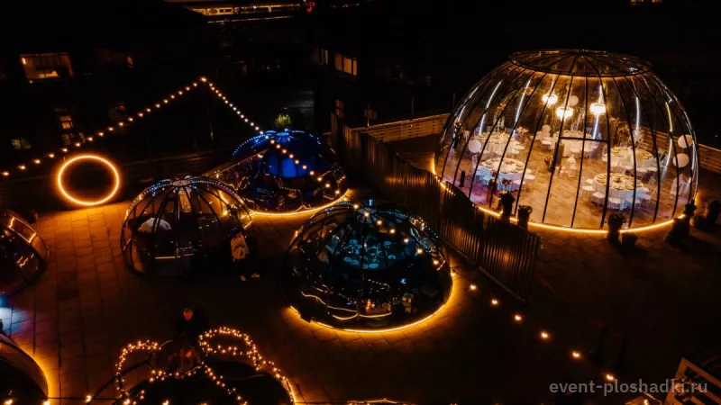 Igloobar VIP беседка — банкетный зал в Москве — фото 4