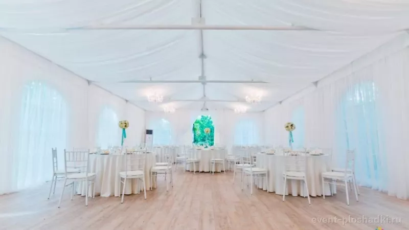 Пригорок — Белоснежный шатёр — летняя площадка в Москве — фото 2