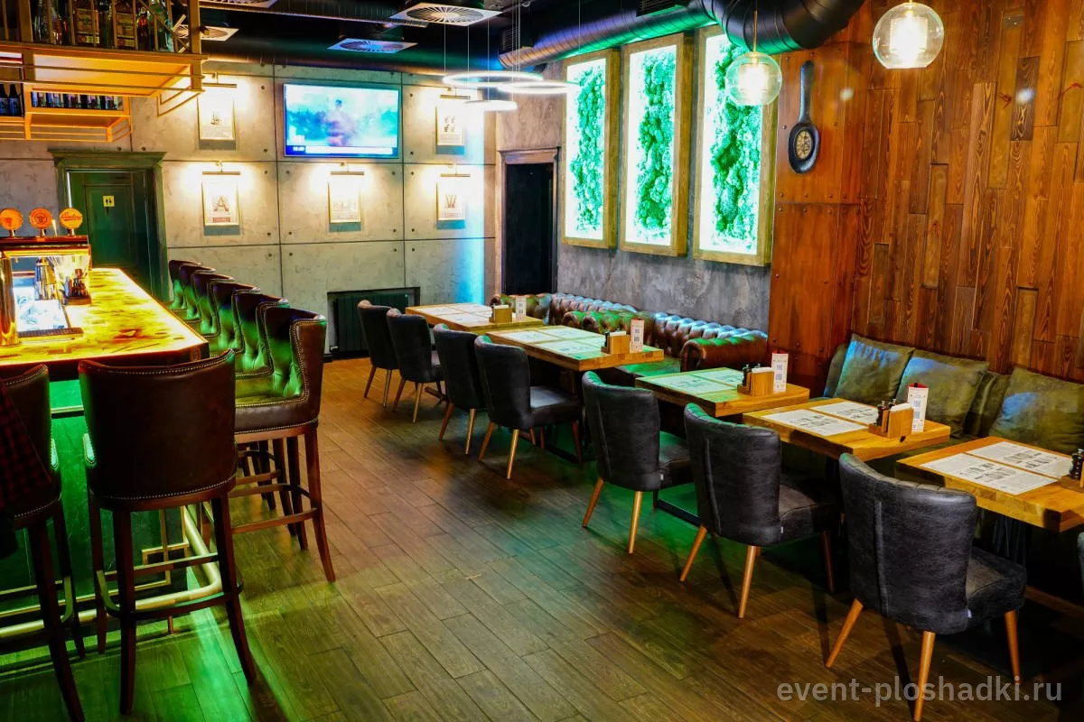 Loft Cafe Tipografia — Первый этаж «Бар» — лофт в Москве — фото 3