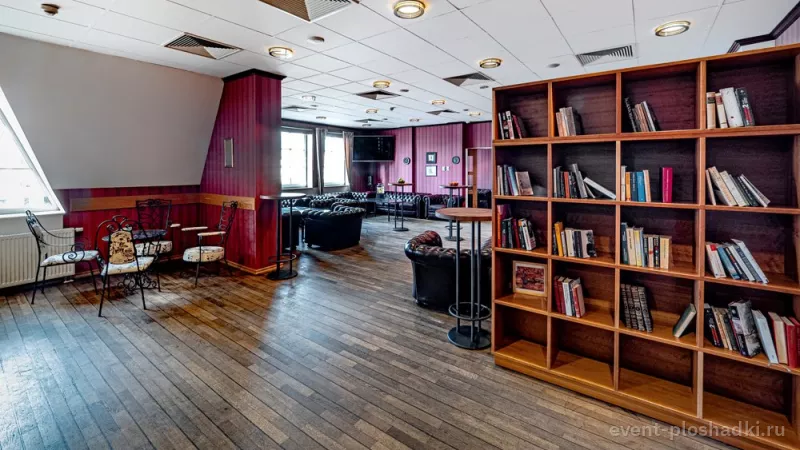 Бизнес-отель «Россо Рива» — Библиотека — конференц-зал в Москве — фото 3