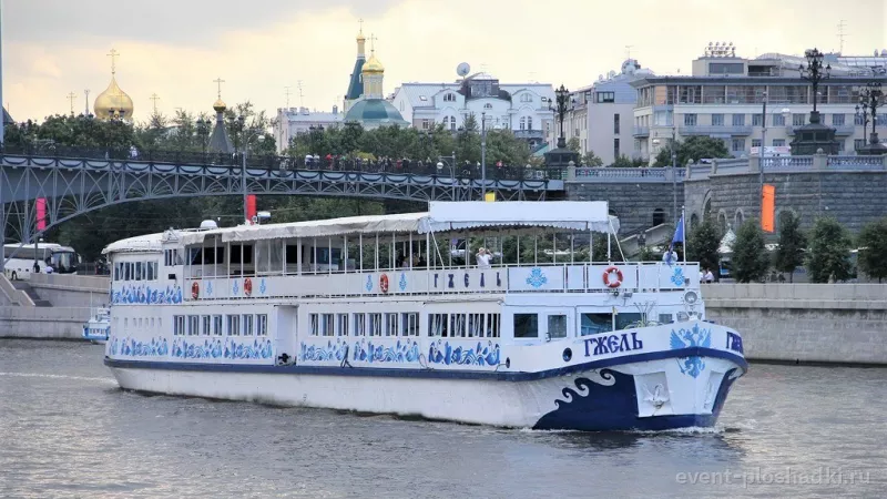 Речфлот — теплоход «Гжель» — теплоход в Москве — фото 5