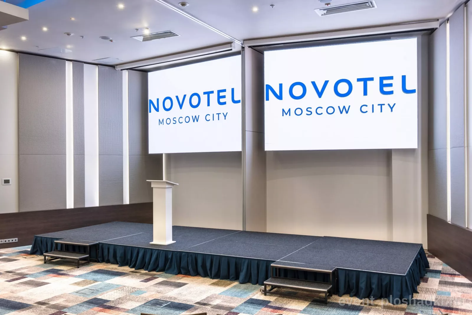 Novotel Москва Сити — Залы «Москва 1» и «Москва 2» — зал в отеле в Москве — фото 2