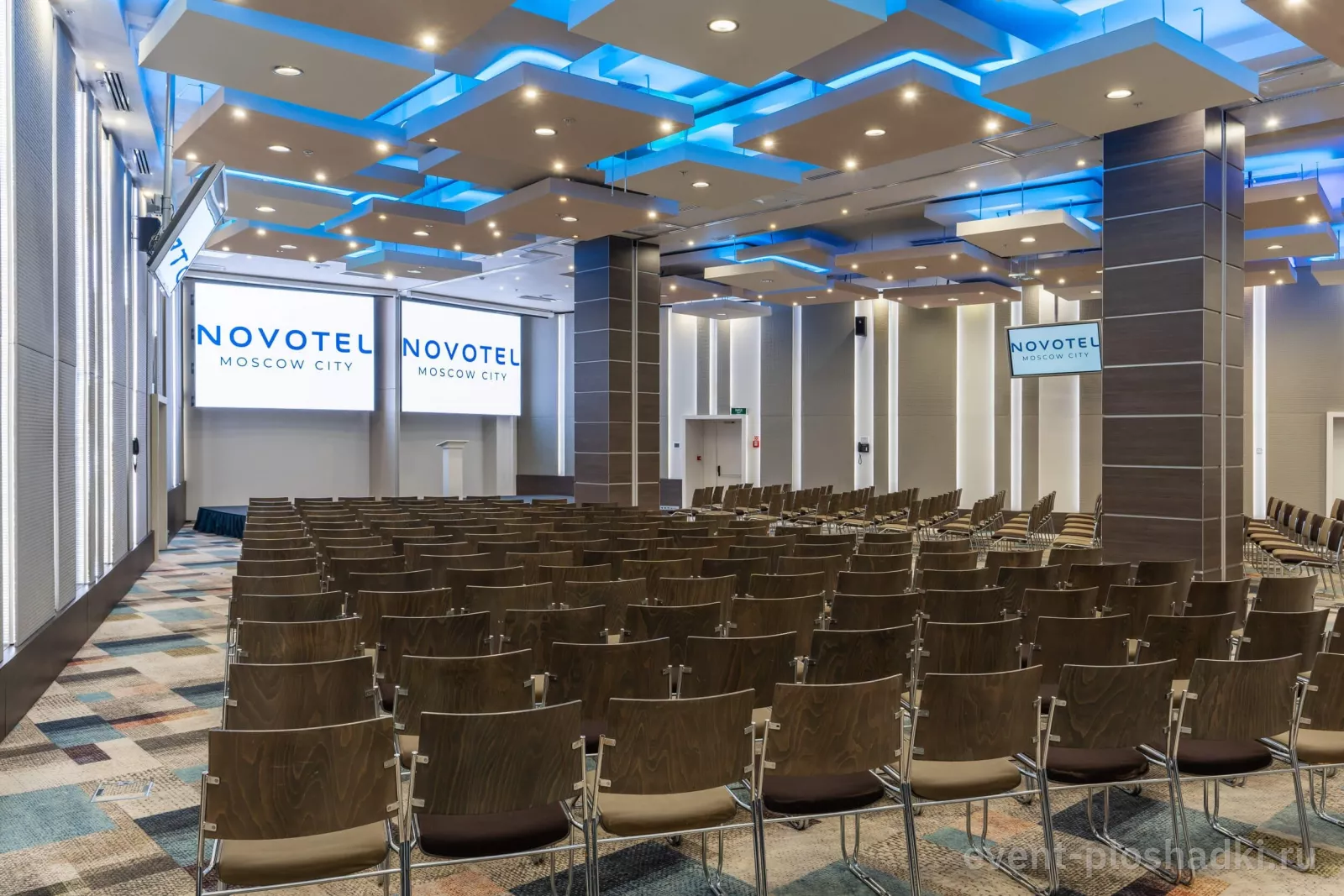 Novotel Москва Сити — Залы «Москва 1» и «Москва 2» — зал в отеле в Москве — фото 4