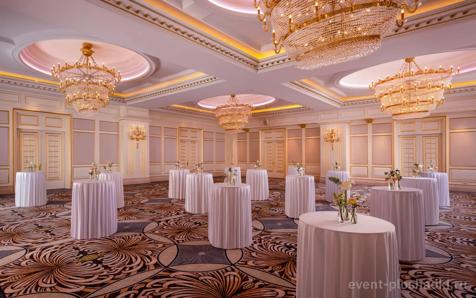 The Carlton Moscow (бывший Ritz-Carlton) — Бальный зал — зал в отеле в Москве — фото 2