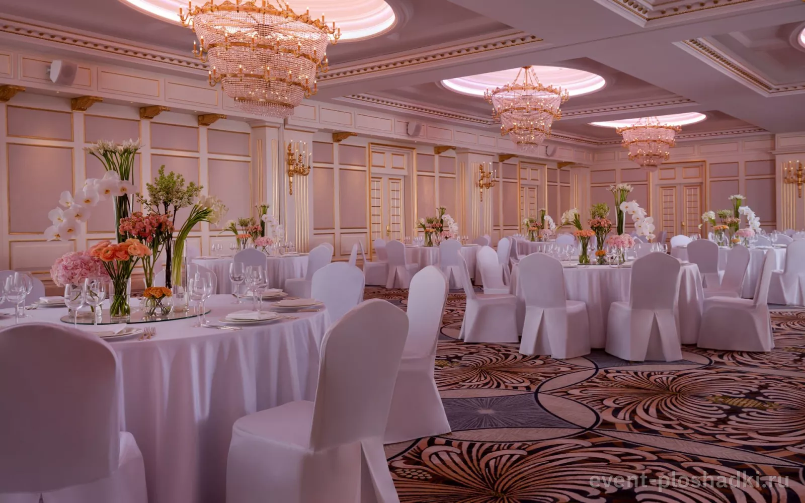 The Carlton Moscow (бывший Ritz-Carlton) — Бальный зал — зал в отеле в Москве — фото 3