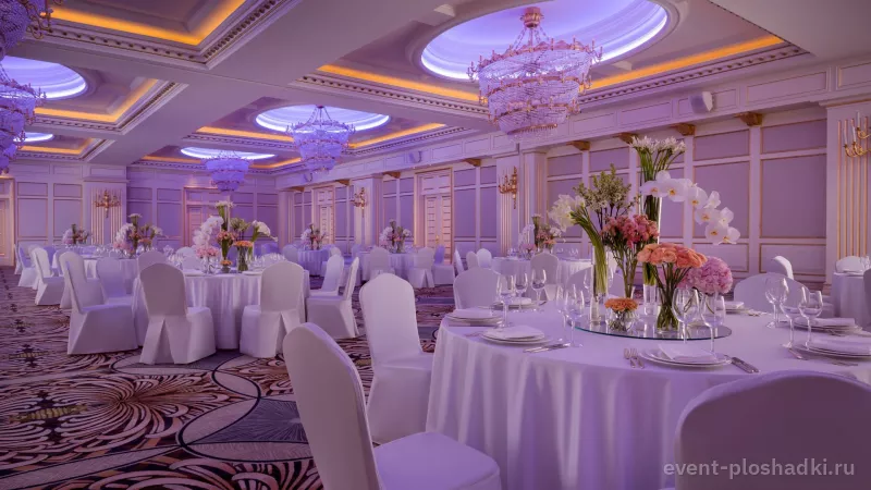 The Carlton Moscow (бывший Ritz-Carlton) — Бальный зал — зал в отеле в Москве — фото 4