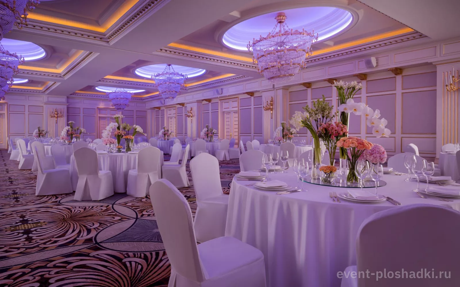 The Carlton Moscow (бывший Ritz-Carlton) — Бальный зал — зал в отеле в Москве — фото 4