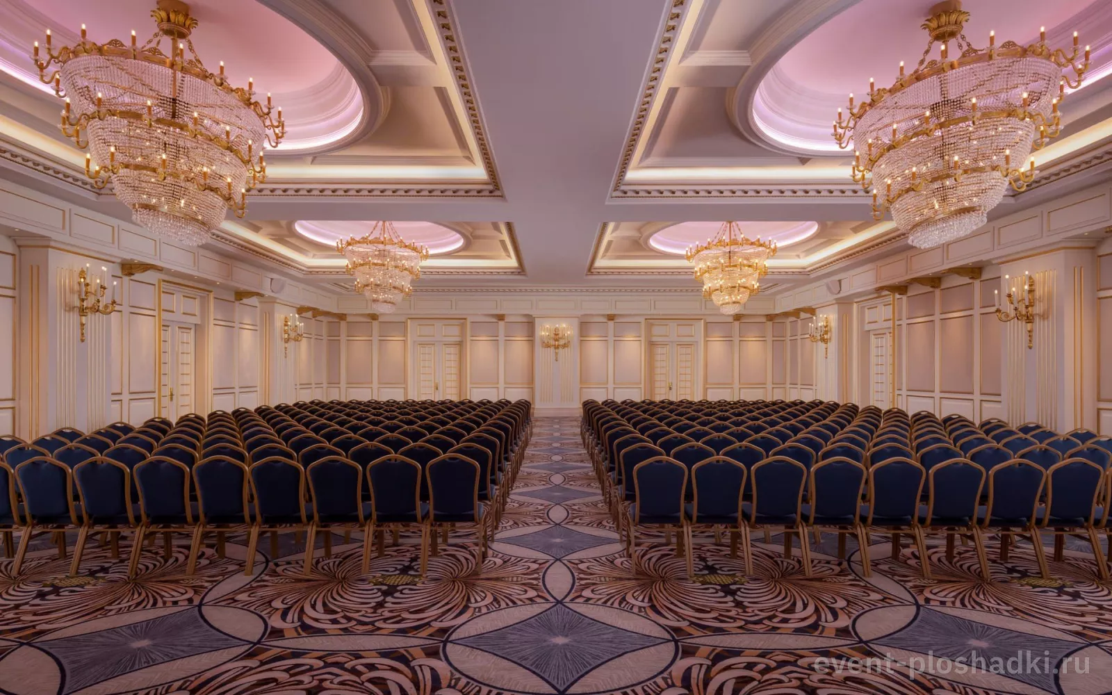 The Carlton Moscow (бывший Ritz-Carlton) — Бальный зал — зал в отеле в Москве — фото 6