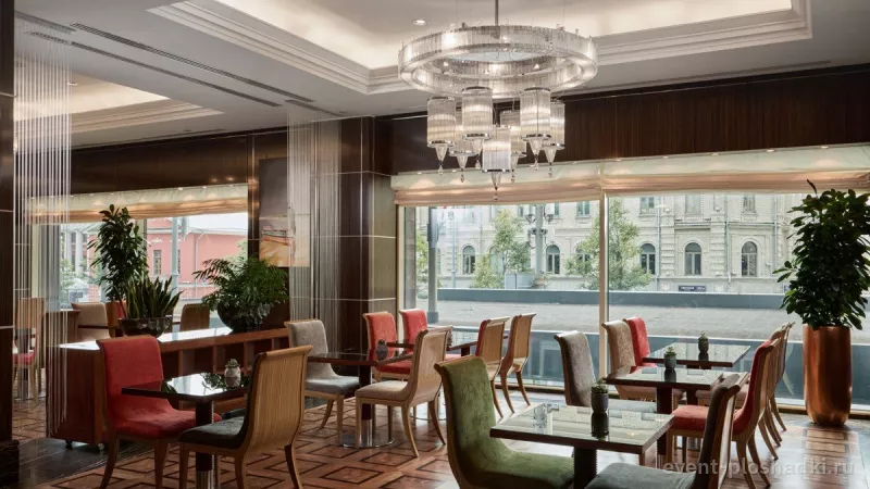 Hotel Continental (бывший InterContinental Москва Тверская) — Ресторан «Татлин» — зал в отеле в Москве — фото 5