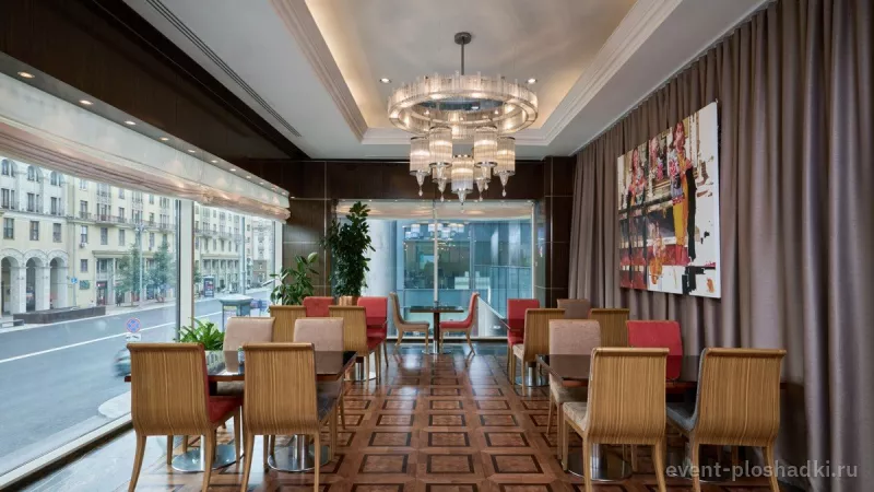 Hotel Continental (бывший InterContinental Москва Тверская) — Ресторан «Татлин» — зал в отеле в Москве — фото 8
