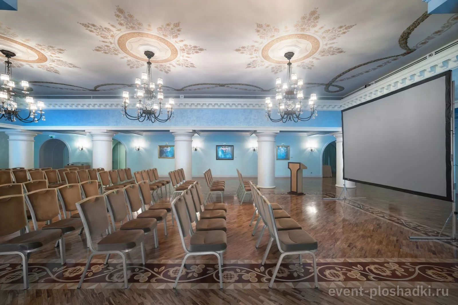 Рэдиссон Коллекшен, Москва (гостиница «Украина») — Колонный зал — зал в отеле в Москве — фото 2
