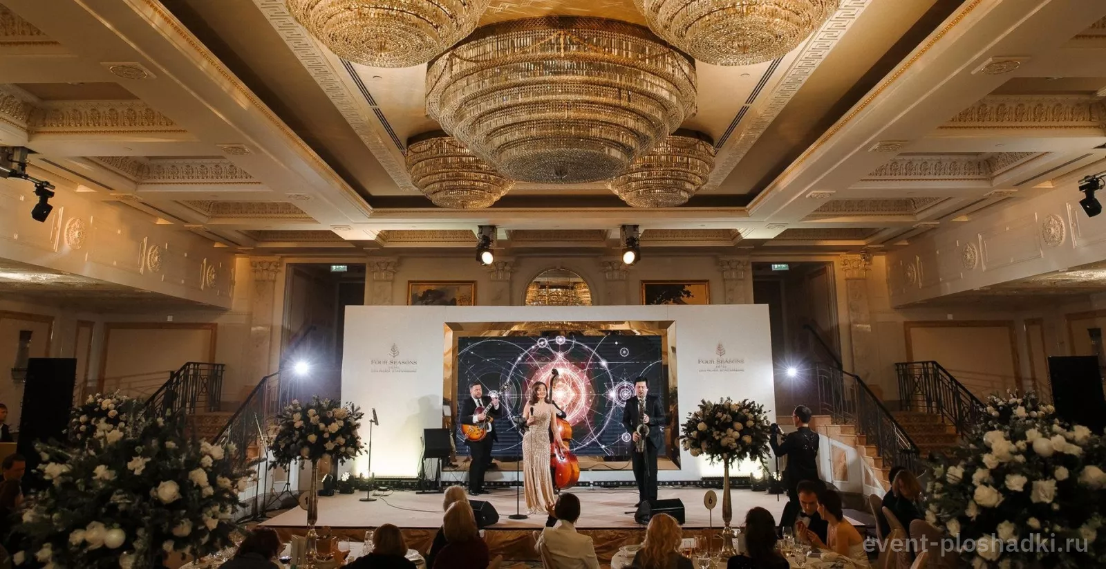 Лион Палас (бывший Four Seasons Lion Palace) — Бальный зал «Монферран» — зал в отеле в Санкт-Петербурге — фото 5