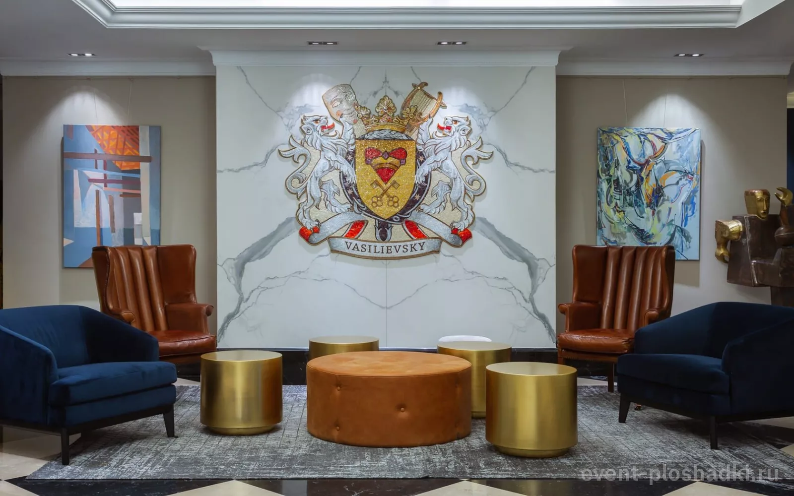 Vasilievsky Hotel — Зал «Айвазовский» — зал в отеле в Санкт-Петербурге — фото 3