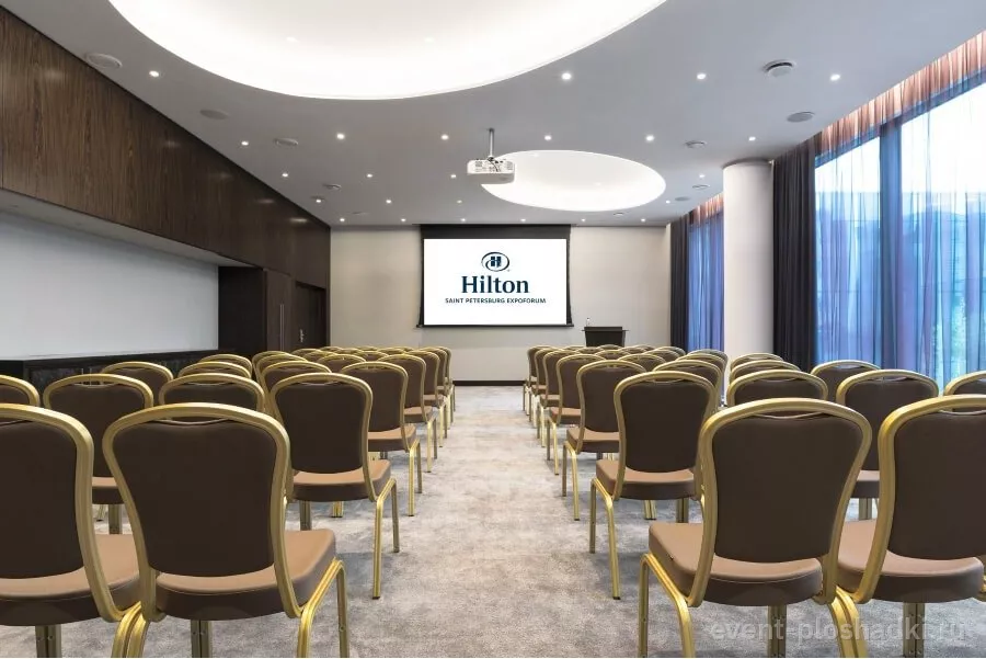 Hilton St. Petersburg ExpoForum — Конференц-зал 1+2 — конференц-зал в Санкт-Петербурге — фото 2