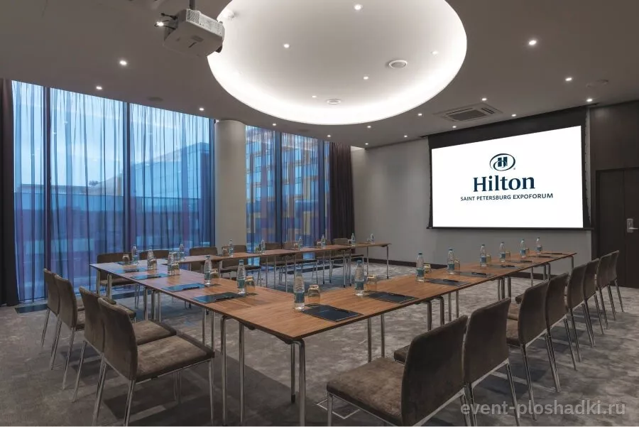 Hilton St. Petersburg ExpoForum — Конференц-зал 1+2 — конференц-зал в Санкт-Петербурге — фото 3