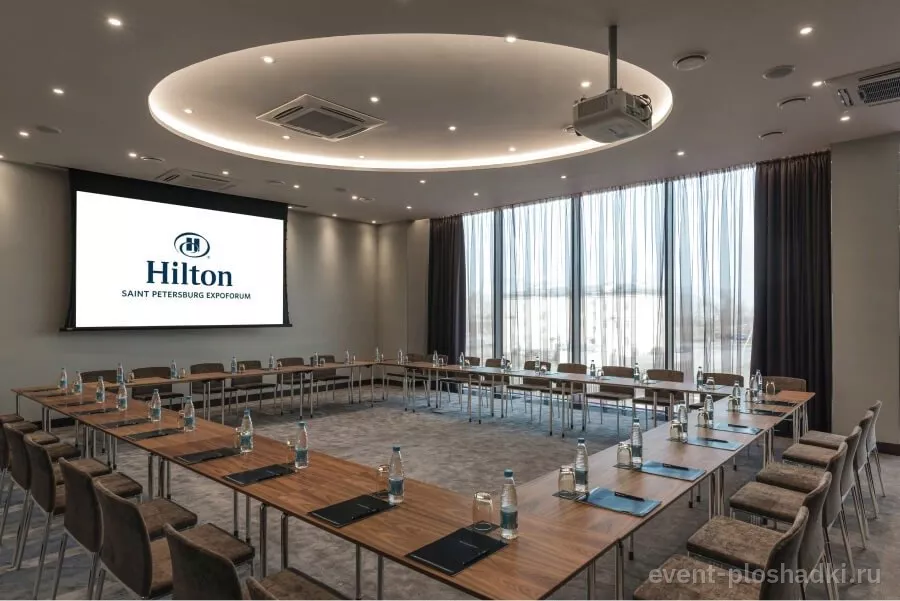 Hilton St. Petersburg ExpoForum — Конференц-зал 1+2 — конференц-зал в Санкт-Петербурге — фото 5