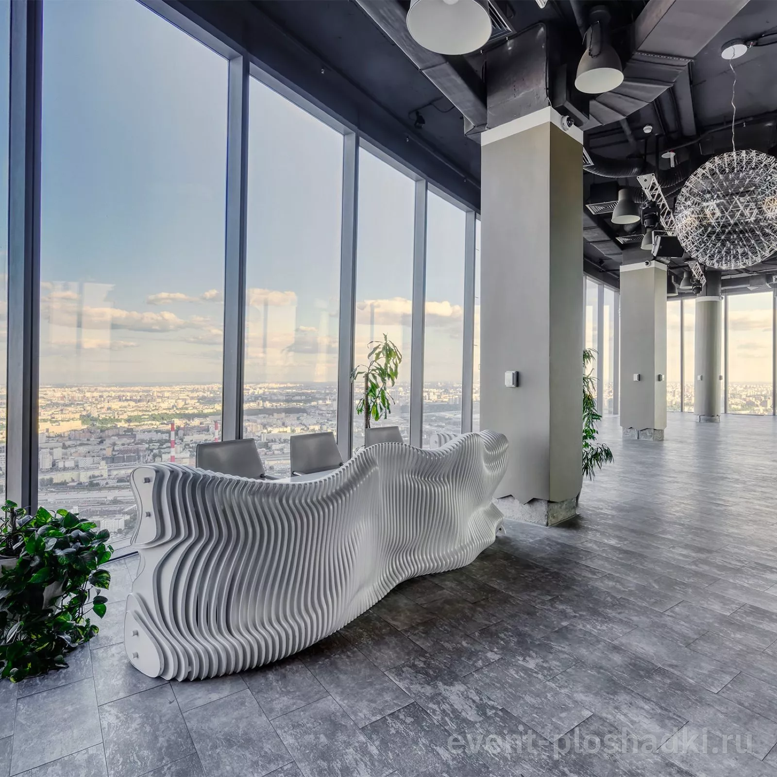 90 этаж «Федерации» — зал SKY — зал в Москве — фото 3