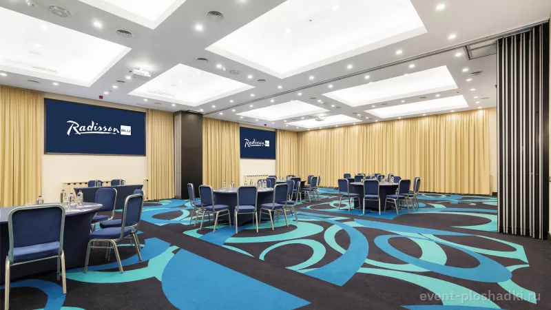 Radisson Blu Белорусская — Мюзик-холл — зал в отеле в Москве — фото 3