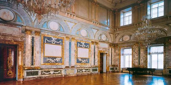 Мраморный дворец — Мраморный зал — историческая площадка в Санкт-Петербурге