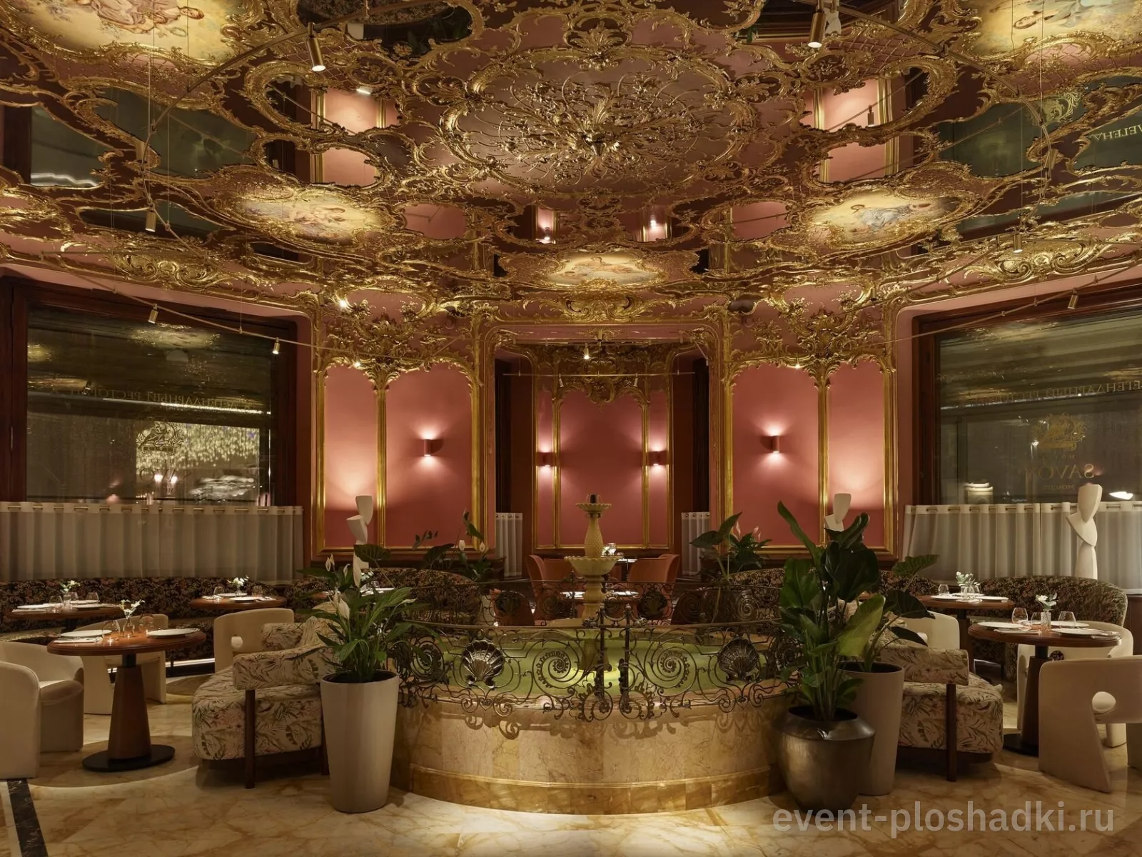 Отель «Савой» — Ресторан Savoy — зал в отеле в Москве — фото 4