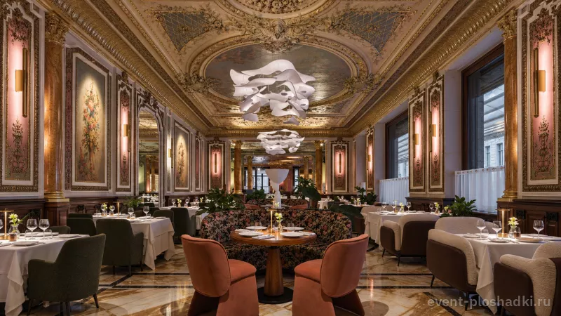 Отель «Савой» — Ресторан Savoy — зал в отеле в Москве — фото 6