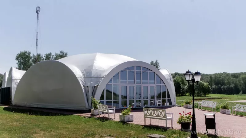 Отель-заповедник «Лесное» — Всесезонный шатёр — загородная площадка в Калуге — фото 5