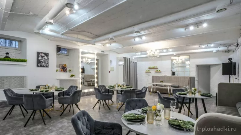 LoftBar22 — Green&White Loft — банкетный зал в Москве