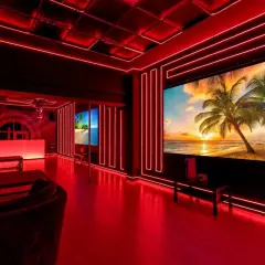 LOFT FOR PARTY — Cyberpunk loft