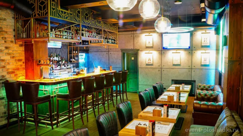 Loft Cafe Tipografia — Первый этаж «Бар» — лофт в Москве