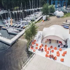Водно-спортивная база «Галс» — Шатер у воды MONACO