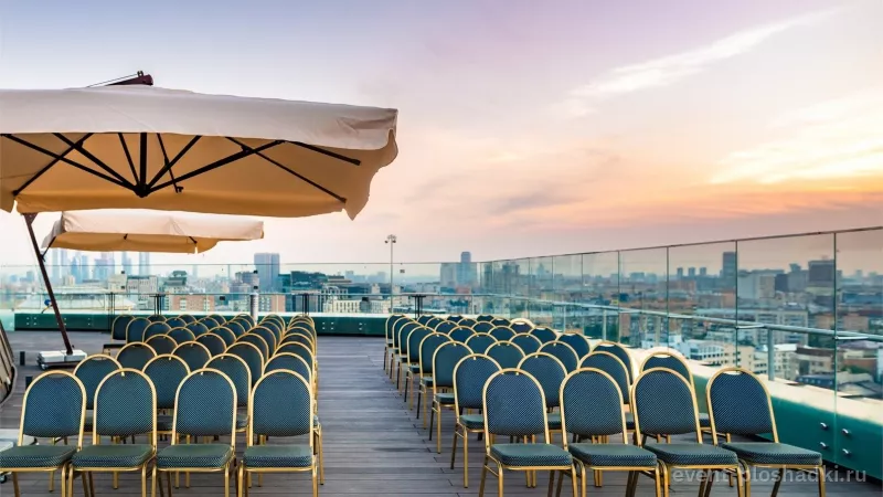 Novotel Москва Центр — Смотровая площадка — зал в отеле в Москве