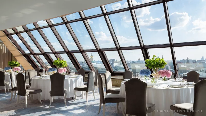 The St. Regis Москва Никольская — Зал «Руфтоп» — зал в отеле в Москве